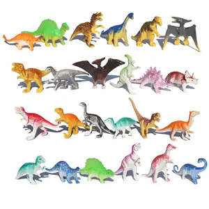 YY0040 교육 장난감 재미 디자인 안전 다채로운 미니 플라스틱 공룡 장난감