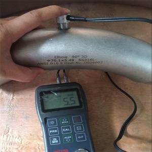 Thép không gỉ 3D 5D 10D 20D 18 "DN 450 bán kính dài 45 độ ống uốn cong - Product Image 2