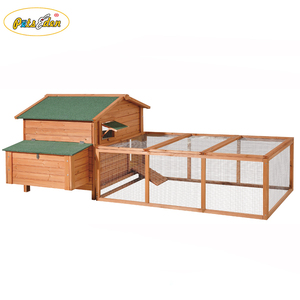 Facile Pulizia Coops gallina Di Pollo in Legno casa <span class=keywords><strong>cage</strong></span> con grande run - Product Image 3