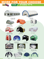 Tente tunnel gonflable pingouin sportif amusante et populaire, personnalisable pour la publicité, avec certification CE, impression UV et pompe électrique