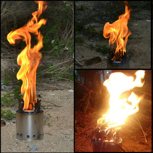 Poêle à granulés pliable portable SRDWOS <span class=keywords><strong>de</strong></span> haute qualité en acier inoxydable, écologique, pour le camping et la survie - Product Image 4