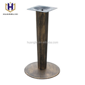 Salle à manger cru fonte pied de table pour table ronde en granit haut - Product Image 6