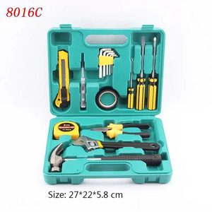 Bộ Dụng Cụ Cầm Tay Bộ Dụng Cụ Sửa Chữa Hộ Gia Đình Nói Chung Với Lưu Trữ Hộp Công Cụ Bằng Nhựa Búa Kìm Tuốc Nơ Vít - Product Image 4