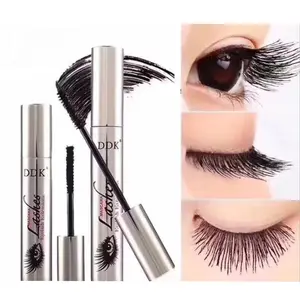 New DDK 4D Sợi Tơ Tằm Lash Không Thấm Nước Mascara Eyelash Extension Trang Điểm Đen Dày Kéo Dài Eye Lashes Mỹ Phẩm