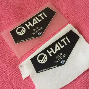 Brand logo heat transfer label,full color thermal transfer logo for shirt neck