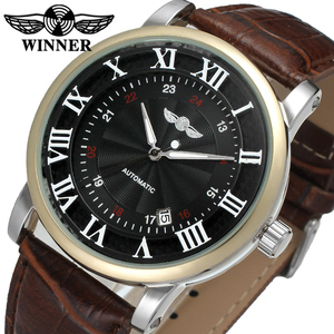 Montre Uhren pour hommes, tout nouveau design, montres-bracelets automatiques en or rose de Guangzhou, marché de gros - Product Image 2