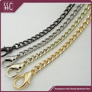 All'ingrosso borsa a <span class=keywords><strong>tracolla</strong></span> accessori a catena Custom in metallo per borsa OEM ODM <span class=keywords><strong>oro</strong></span> cinturino a catena in metallo per borsetta - Product Image 4