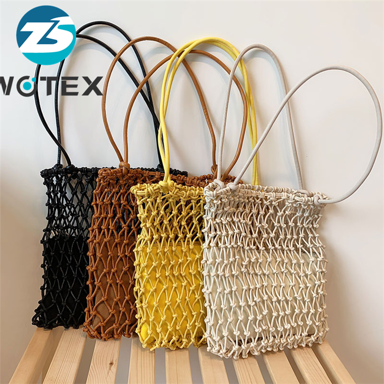 Bolsa de rafia en crochet - Crochetisimo