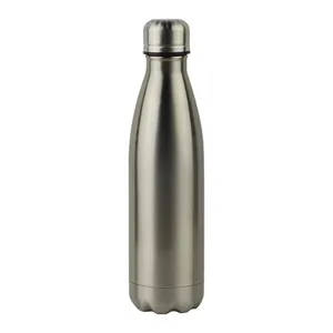 Blank sublimation double wall stainless steel thermos vacuum flask 500ml for customized printing