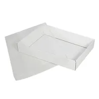 Paper Gift Box with Clear PVC PET Cover, Custom Print Logo