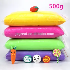 500 gr/beutel 24 Farben Magic Ultra Light Air Dry weiche Modellierung Ton für Kinder Kinder