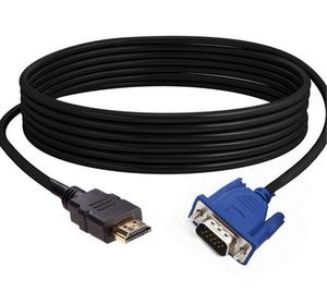VGA Male to HD MI <strong>Output</strong> 1080P HD <strong>Audio</strong> TV AV HDTV Video HD MI to 15 Pin VGA <strong>Cable</strong> - Product Image 3
