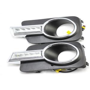 Parachoques delantero clásico con luz antiniebla DRL amarilla para VW para Tiguan 2010-2012 Nueva condición - Product Image 1