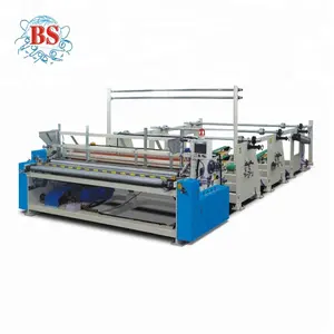 Rewinder machine for tissue