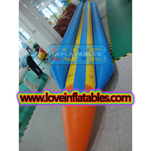 Bateau <span class=keywords><strong>banane</strong></span> gonflable d'extérieur, accessoire de sport sur eau, portable - Product Image 6