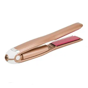 Wireless Portable Mini Hair Flat Iron Straightener Rechargeable Best Cordless Ceramic USB Hair Straightener Supplier
