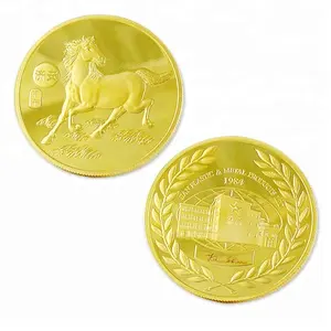 Crea la tua moneta d'oro per souvenir personalizzata in vendita, commercio all'ingrosso