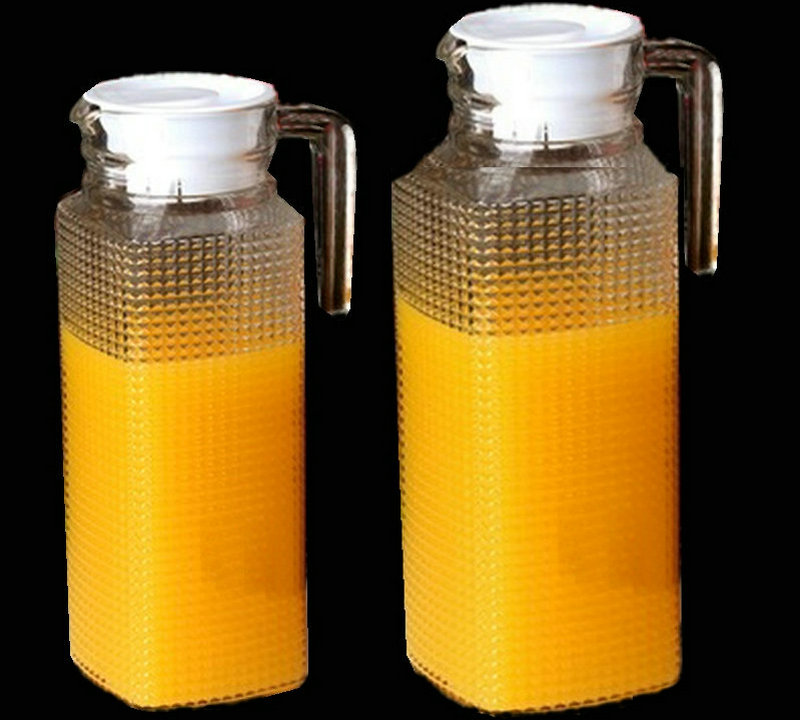 Hotsale glass kettle 1L/2L water glass jug, glass water pitcher