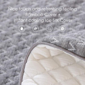 Hypoallergenic antimicrobial infundidas coal FOAM PILLOW's memoir from grass bamboo pillows - Product Image 5