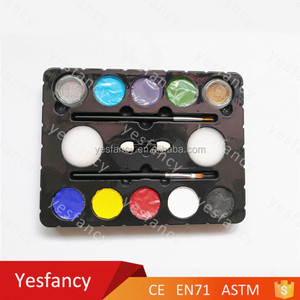 A la venta 10 colores pintura de la cara simple escenografías - Product Image 1