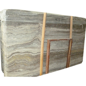 Barato al por mayor <span class=keywords><strong>de</strong></span> alta calidad irán gris plata travertino losa precio - Product Image 1