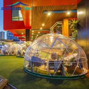 <span class=keywords><strong>Tenda</strong></span> a Cupola <span class=keywords><strong>Trasparente</strong></span> in PVC Impermeabile Tende Igloo Trasparenti per Eventi, Cene o Caffetterie - Product Image 2