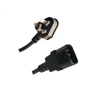 electric extension of 20 2 pin plug high quality High quality cheap 3 pin grounded electrical eu power cord homeapplience