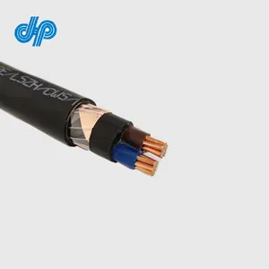 POWER CABLE 600V/1000V N2XC2Y 2X10MM BLACK PE JACKET