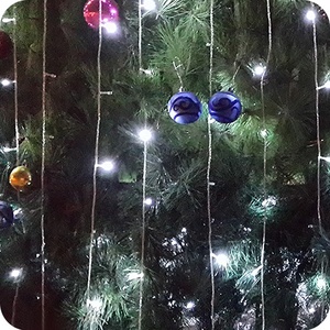 Thương mại khổng lồ ngoài trời LED Cây giáng sinh 20ft-50ft PVC không thấm nước và ánh sáng lên IP65 đánh giá - Product Image 5