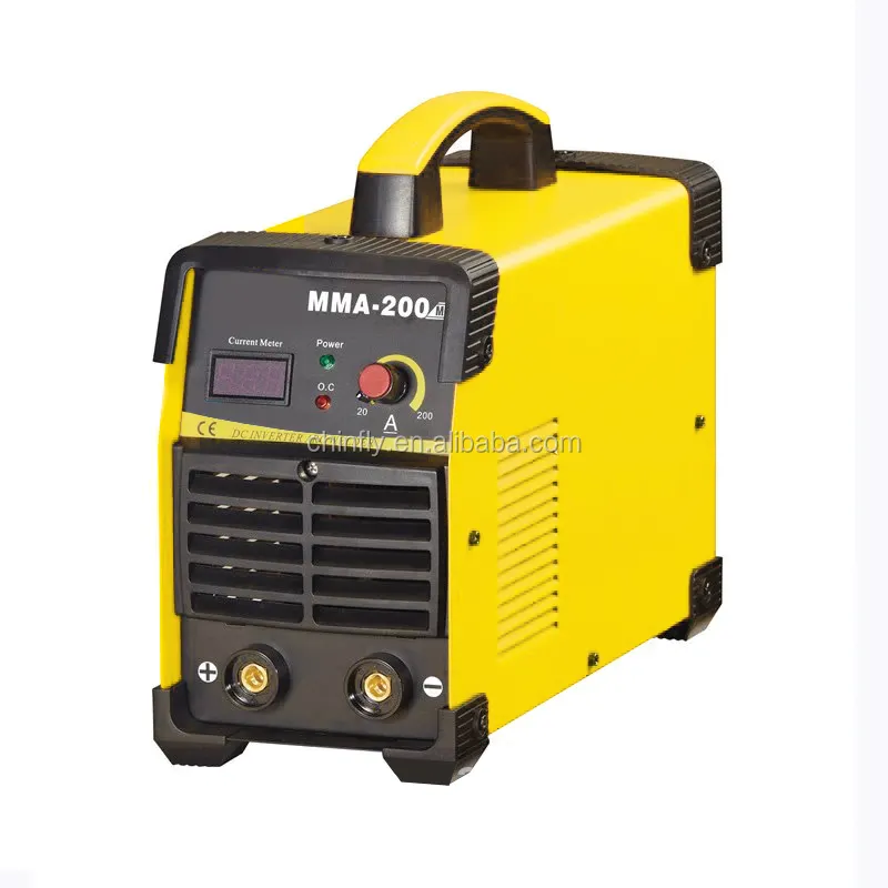 Mma-200 однофазный портативный аппарат для дуговой сварки, инверторный Сварочный аппарат, цена