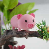 Memoria USB con Diseño de Cerdito Rosa de Dibujos Animados, 8GB, 16GB, 32GB, 64GB, 128GB, 256GB, USB 2.0, Regalo