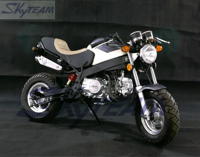 SKYTEAM 125CC 4 שבץ חדש קפה PBR msx סגנון אופני ZB50 (EEC EUROIII EURO3 אישור)