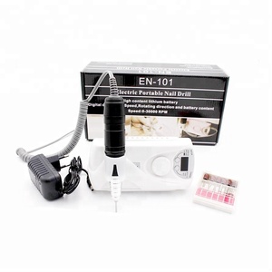 Di alta Qualità Forte Potere Portatile Elettrico Del trivello Del Chiodo <span class=keywords><strong>Cordless</strong></span> Ricaricabile EN-101 Electric Nail file