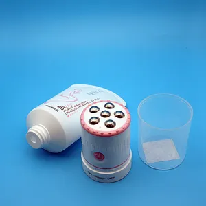 Nouveau produit en plastique cosmétique vibrant boule de rouleau de massage tube - Product Image 5