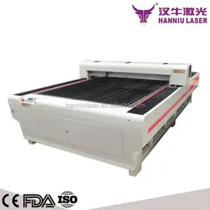 Hanniu K1325 laser cutting for mesin/ rubber stamp/acrylic mirror letter