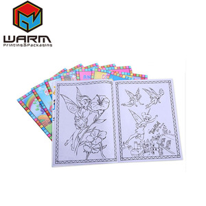 Libri per bambini stampa personalizzata copertina morbida cartone animato per bambini colorazione <span class=keywords><strong>libro</strong></span> di storia <span class=keywords><strong>inglese</strong></span> libri di manga comici per bambini - Product Image 3