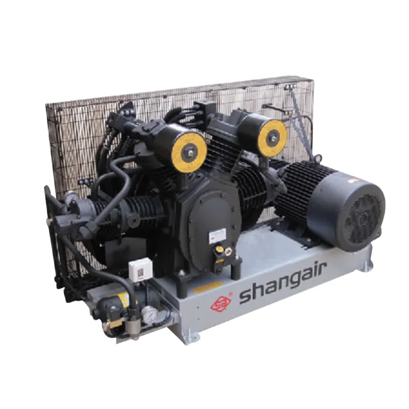 15HP 20HP orta Shang hava yüksek basınçlı Piston hava kompresörü için PET şişe üfleme tesisi hava kompresörü