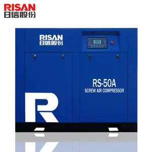 37kw 50hp 8 Bar Compressor de Ar de Parafuso Com Injeção de Óleo 115 psi