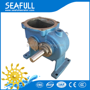 공장 공급 패들 휠 통풍기용 <span class=keywords><strong>9</strong></span> 스플라인 및 <span class=keywords><strong>4</strong></span> 스플라인 대만 베벨 기어 박스 및 감속기 - Product Image 5