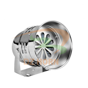 FA Chrome air Alarm Siren12 Volt Motorcycle <strong>Horn</strong> for Harley Davidson