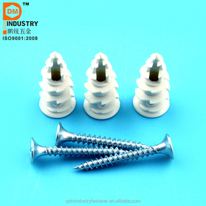 Anclaje de Nailon de Alta Resistencia M6-M15, Autoperforante, para Fijación de Placas de Yeso, Tornillo para Paneles de Yeso de PDM - Product Image 5