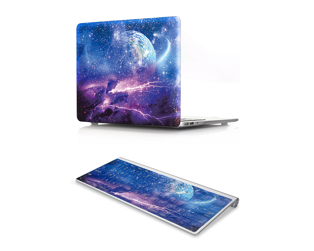 Ciel bleu violet-multicolore