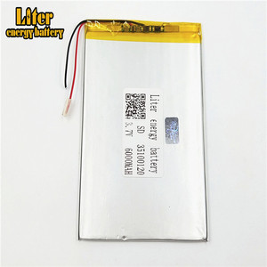 Venta wholesale ultra thin 3,7 V 35100120 battery s 6000 mAh lipo lithium ion polymer rechargeable battery - Product Image 2
