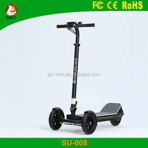 Patinete eléctrico de alta calidad de 3 ruedas al por mayor de fábrica con motor sin escobillas de 500W y batería de litio - Product Image 4