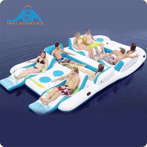 Gonfiabile all'aperto spiaggia dell'<span class=keywords><strong>isola</strong></span>, gonfiabile air chair, <span class=keywords><strong>isola</strong></span> galleggiante lounge gonfiabile - Product Image 5