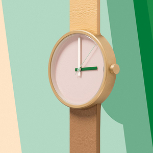 Minimo custom design logo cinturino in pelle promozione water watch resistente - Product Image 2