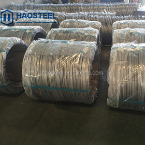سلك من الفولاذ المقاوم للصدأ 304 و304HC و302HQ بقطر 5.5 مم و6.0 مم، تشطيب مطفي، معالج حراريًا، مطابق لمعايير JIS و<span class=keywords><strong>AiSi</strong></span>، قابل للثني - Product Image 1