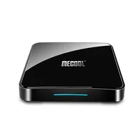 2019 son tv kutusu ile Google sertifikalı MECOOL KM3 ATV 4k 4 + 64g IPTV set üstü kutusu android TV 9.0 medya oynatıcı ile ses uzaktan