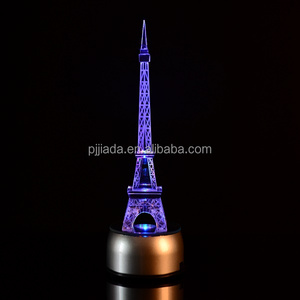 Tháp Eiffel Paris 3d Khắc Laser Pha Lê Cube Quà Lưu Niệm Quà Tặng Kỳ Nghỉ Ưu Đãi Khéo Léo Quà Tặng Đám Cưới Giá Rẻ Pha Lê Tháp Eiffel - Product Image 3
