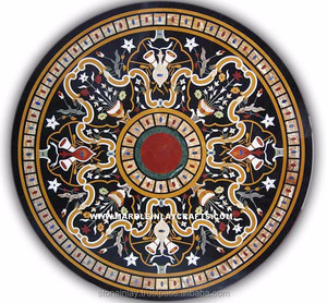 Black <b>Stone</b> <b>Table</b> <b>Top</b> - Product Image 1
